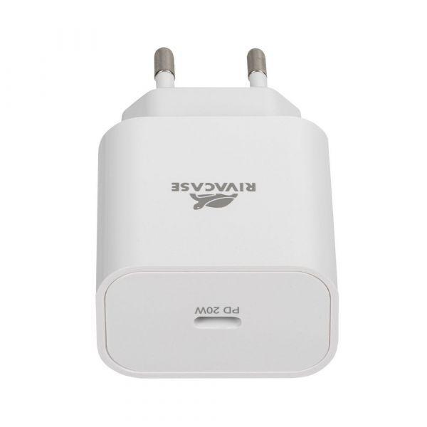 Carregador de Parede RIVACASE PS4101W00WHITE (20 W - Quick Charge 3.0 - Branco), miniatura 4