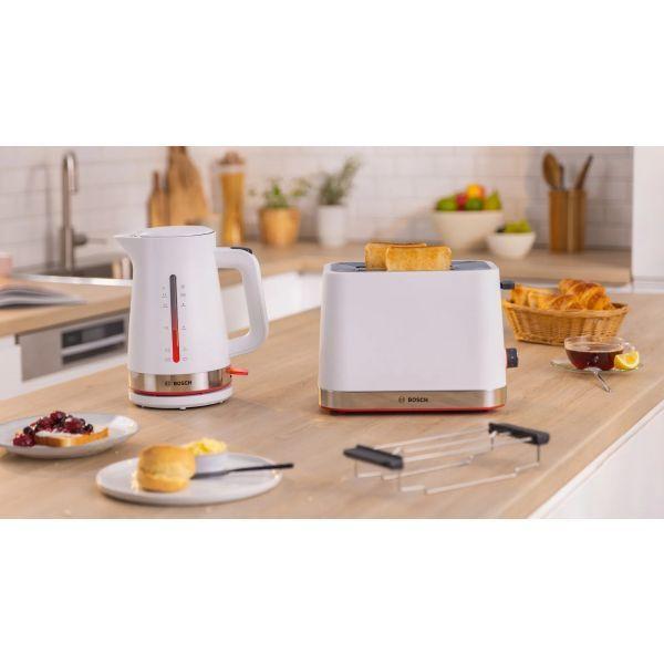 Jarro Elétrico BOSCH TWK4M221 MyMoment (2400 W - 1,7 L - Plástico - Branco), miniatura 4