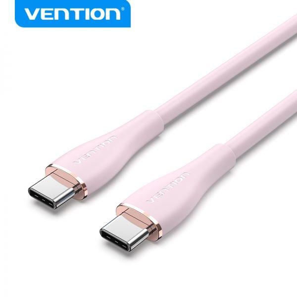 Cabo USB-C VENTION TAWPF (1 m - USB-C - Rosa) — miniatura 2