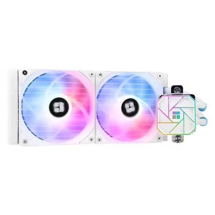 Kit de Arrefecimento Líquido para CPU THERMALRIGHT AQUA ELITE 240 WHITE ARGB V3 (120 mm - 3300 RPM - Azul, verde e vermelho - Branco) — miniatura 2