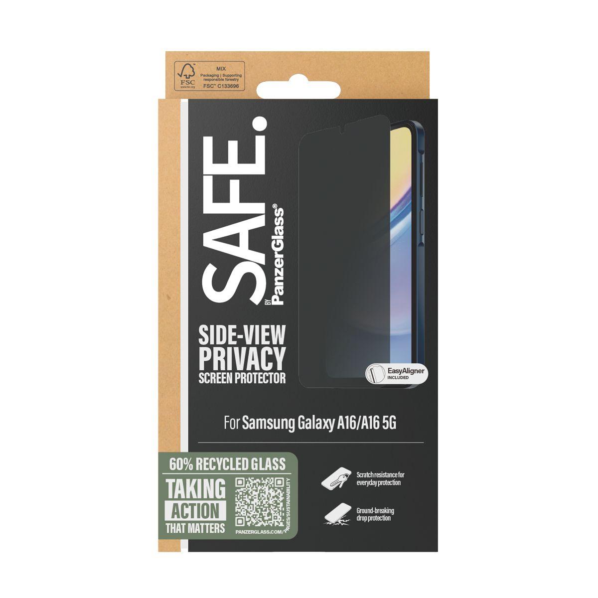 Película de Vidro de Privacidade PANZERGLASS SAFE93812 (Samsung - Transparente) — miniatura 3