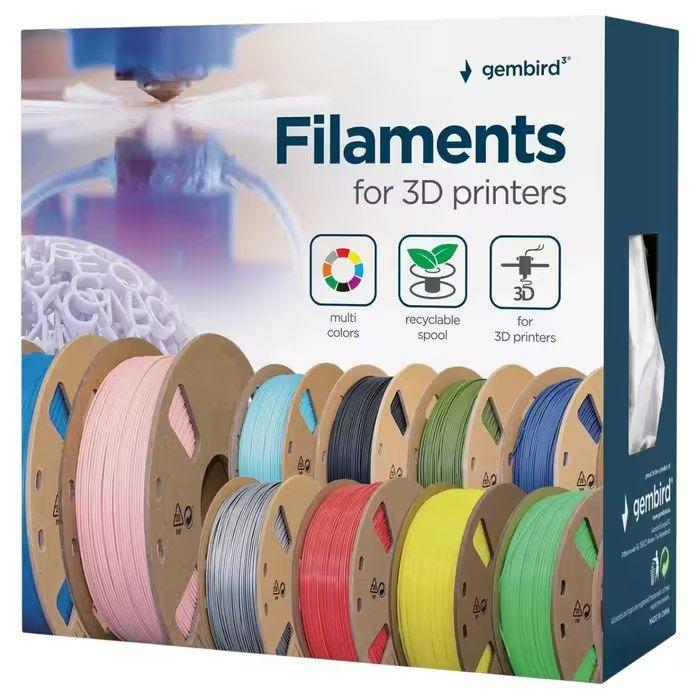 Filamento GEMBIRD 3DP-PLA1.75GE-01-R (Qualquer marca - Vermelho) — miniatura 4