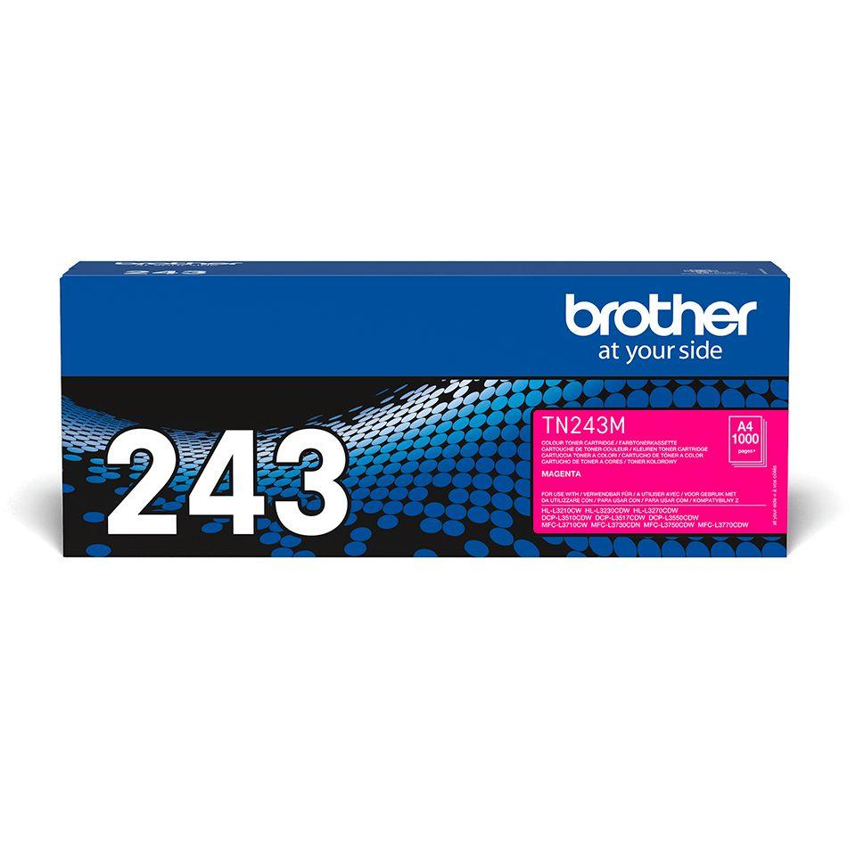 Toner BROTHER TN-243M (1000 páginas - Magenta)