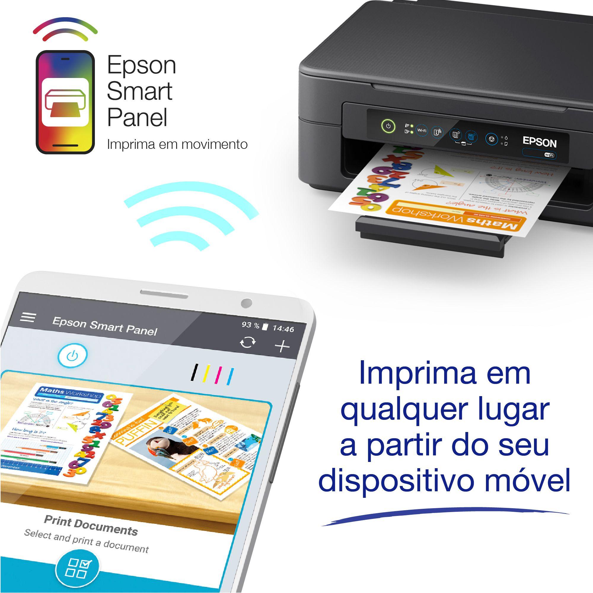 Impressora Multifunções EPSON Expression Home XP-2205 (A4 - Impressão a cores - 50 folhas - Preto), miniatura 6