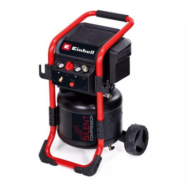 Compressor de Ar EINHELL TE-AC 240/24 Silent (1500 W - Preto/Vermelho)