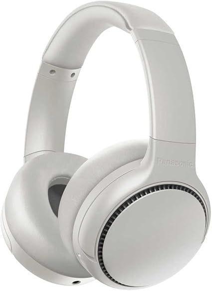 Auscultadores PANASONIC RBM700BEC (Binaural - Com fios e sem fios - Circum-aural - Branco)