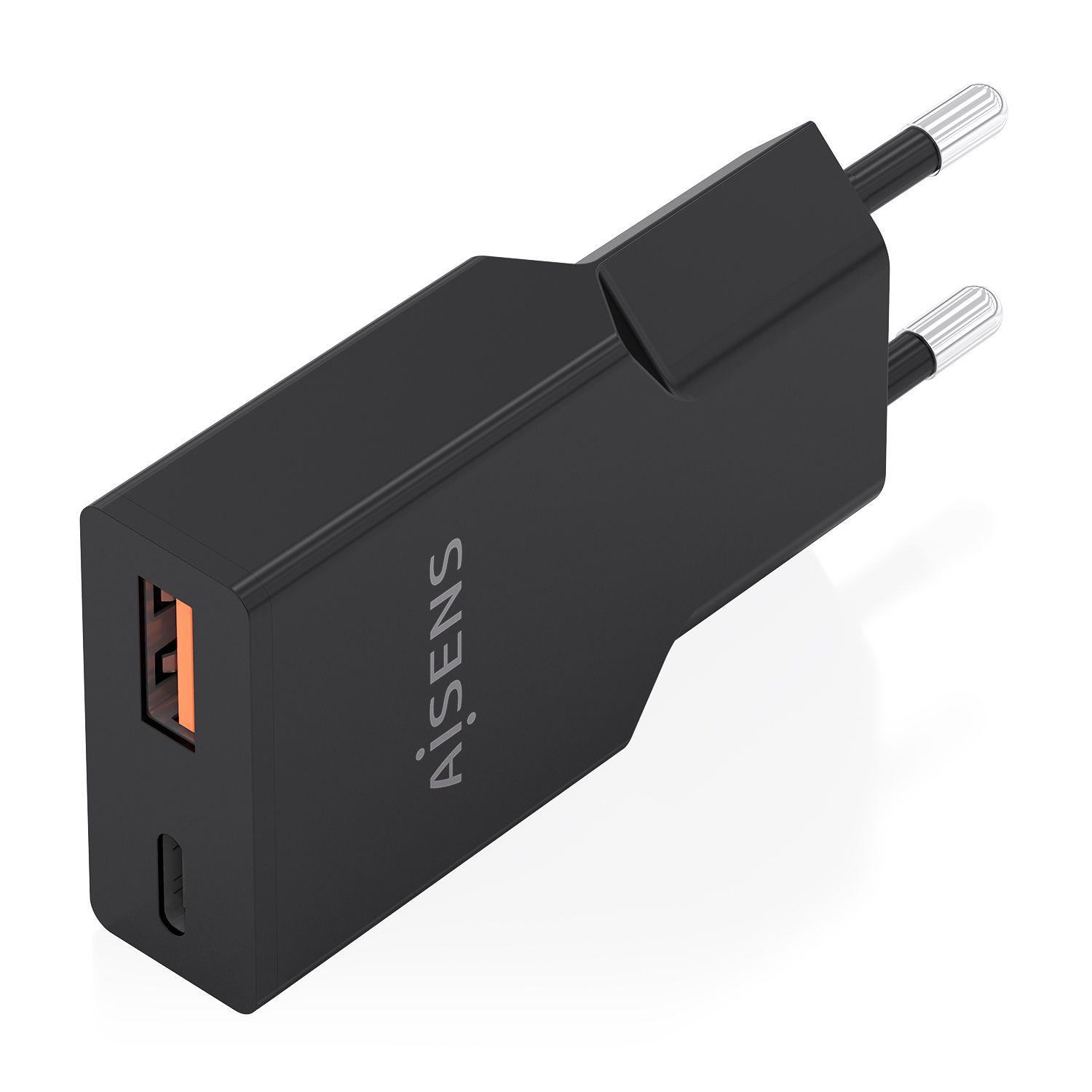 Carregador de Parede AISENS A110-1005 (30 W - Até 30 W - Preto), miniatura 2