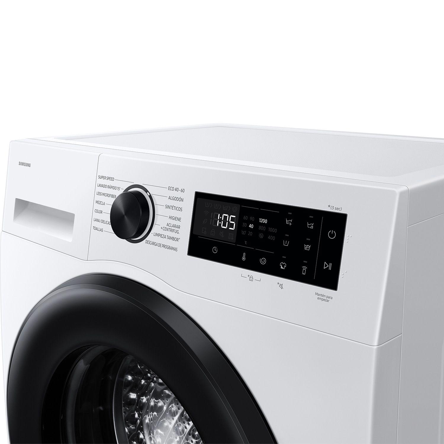 Máquina de Lavar Roupa Independente SAMSUNG WW80FG5L32AEEC (1200 RPM - B - A - Branco), miniatura 2
