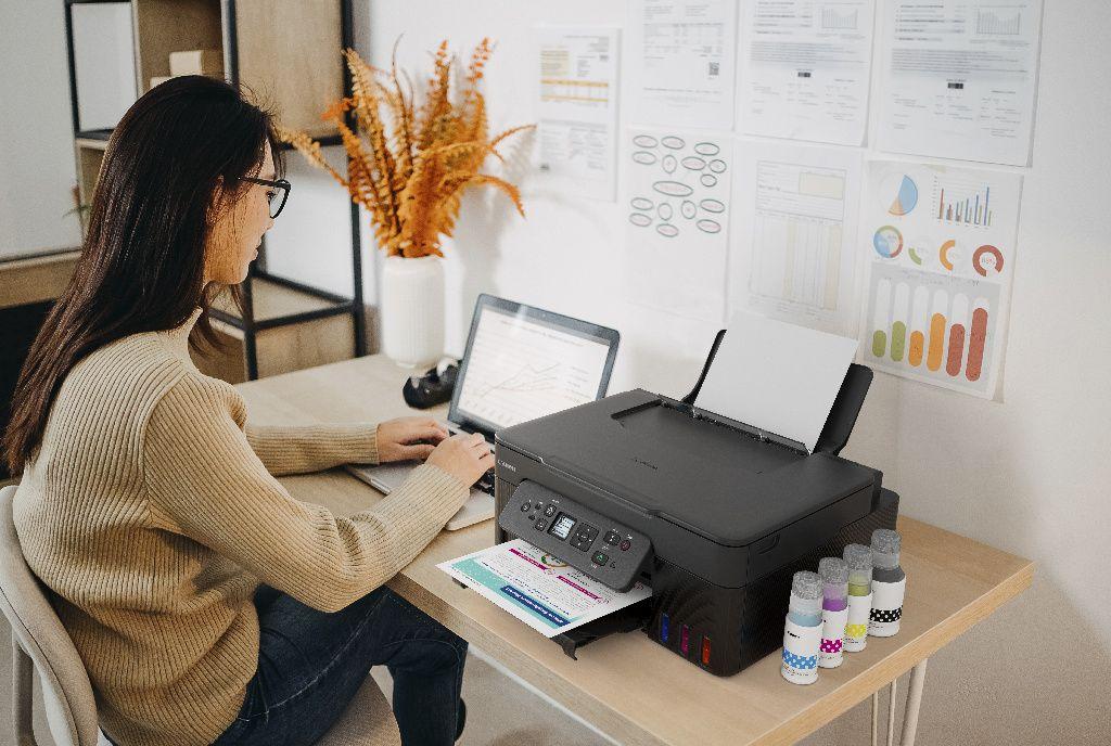 Impressora Multifunções Jato de Tinta CANON PIXMA G3480 (A4 - Impressão a cores - 100 folhas - Preto) — miniatura 4