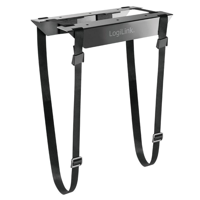 Suporte de CPU para Montagem sob Secretária LOGILINK EO0009 (Aço - Preto)