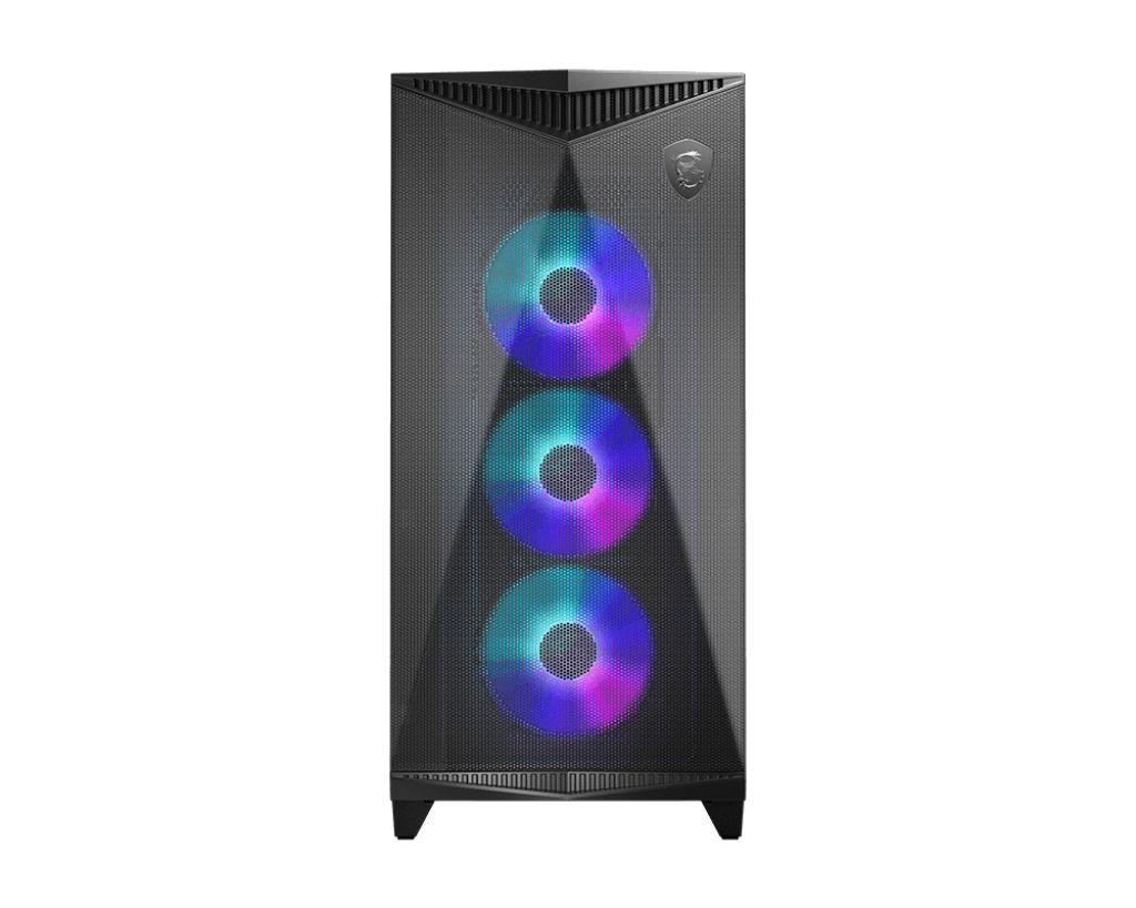 Caixa ATX MSI MPG GUNGNIR 300R AIRFLOW (ATX, SFX, SFX-L - Midi Tower - micro-ATX, Mini-ITX, ATX, EATX - Preto)