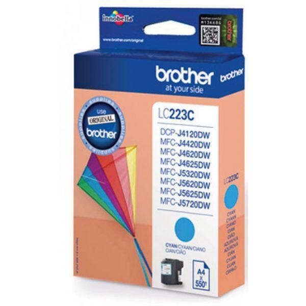 Tinteiro BROTHER LC223CBP (550 páginas - Ciano) — miniatura 2