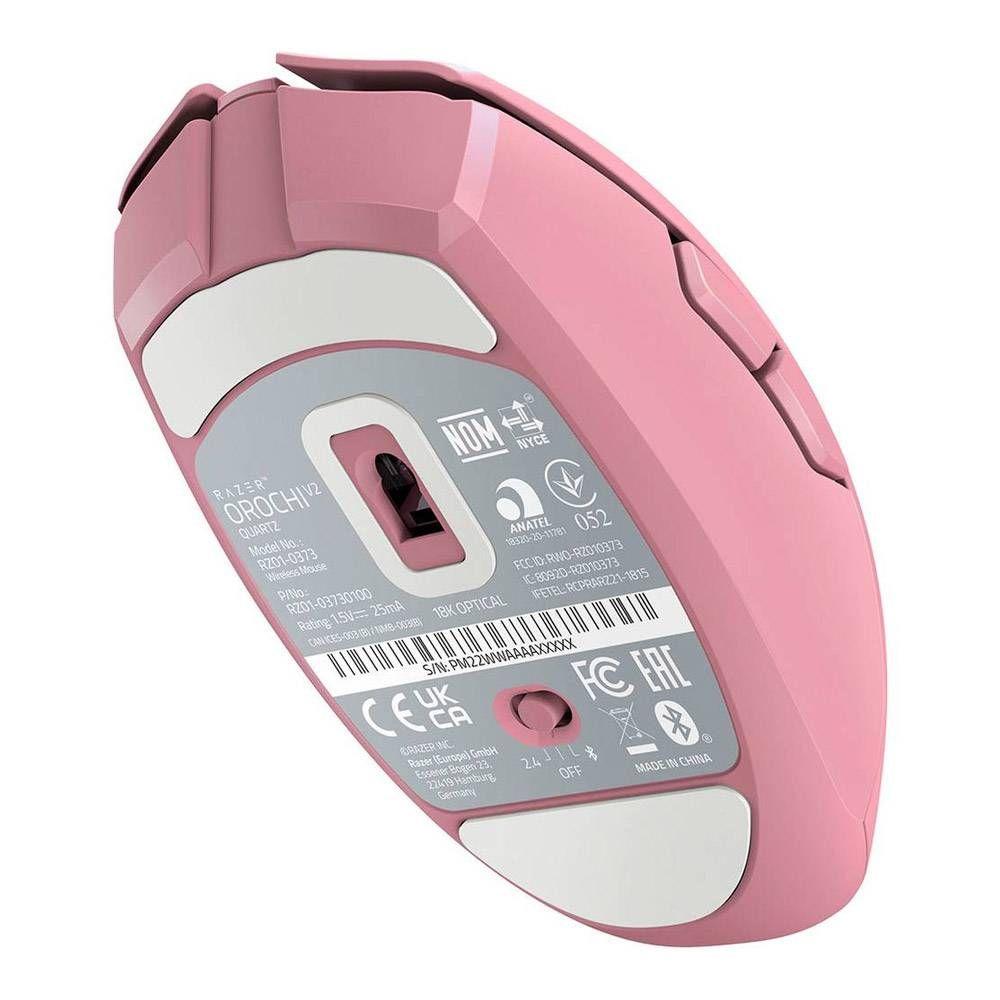 Rato RAZER Orochi V2 (Mão direita - 18000 DPI - Ótico - Rosa) — miniatura 5
