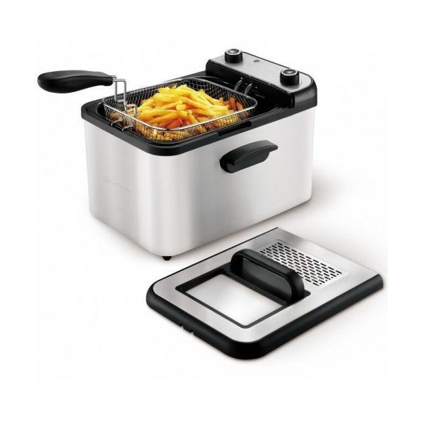 Fritadeira GRUNKEL Maxi Fry Pro (3000 W - 190 °C - Rotativo - Inox), miniatura 2