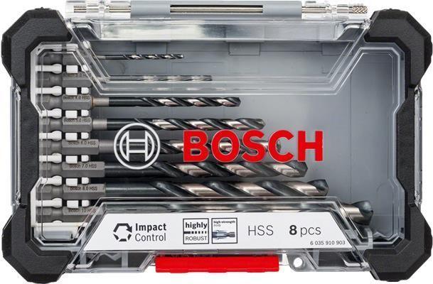Conjunto de Brocas para Metal BOSCH Impact Control 2608577146 (Aço HSS)