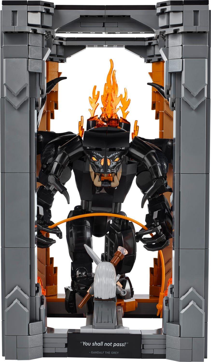 LEGO 10367 Icons Book Nook O Senhor dos Anéis: Balrog™ (18+ anos - 1201 peças)