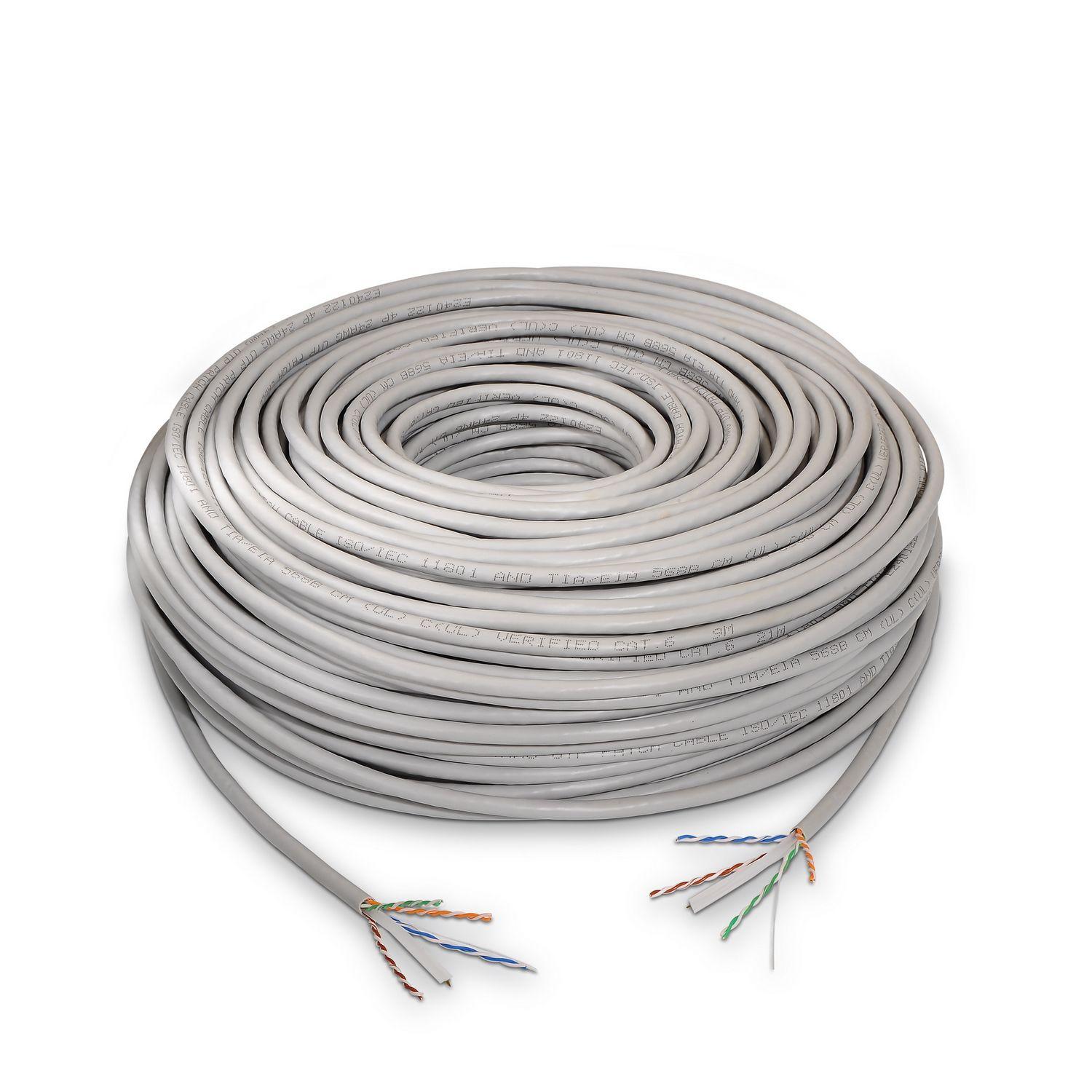 Bobina de Cabo de Rede AISENS A135-0262 (305 m - Cat6 - Sem conetor - Cinzento), miniatura 2