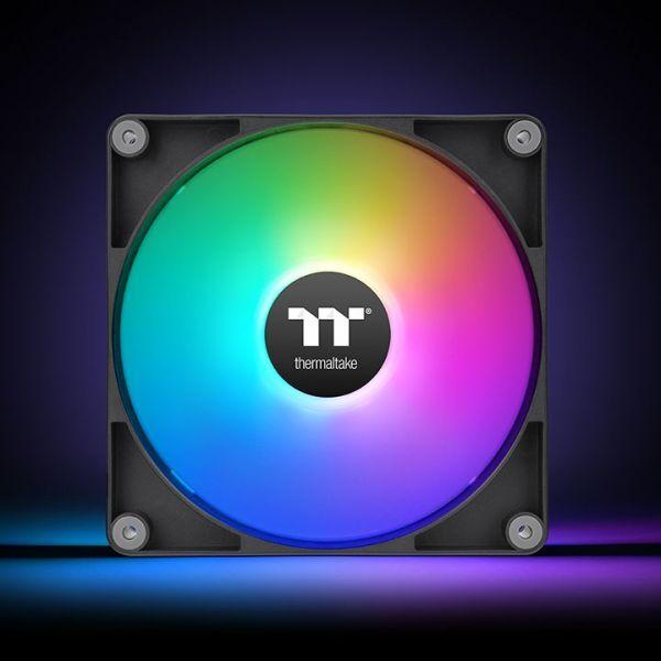 Ventoinhas para Caixa PC THERMALTAKE CT120 ARGB Sync Reverse (Multicolor - Preto), miniatura 4