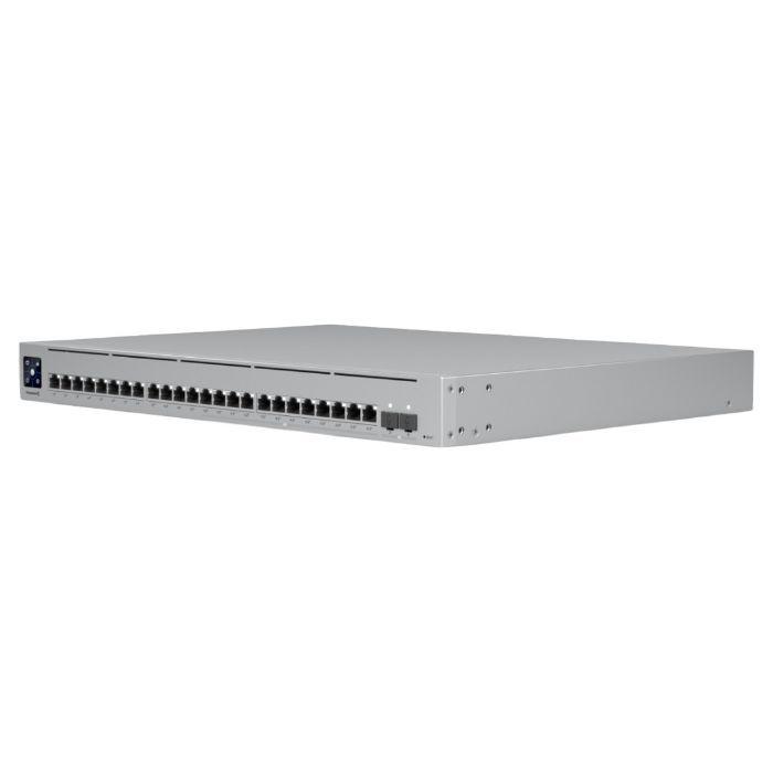 Switch Gerido UBIQUITI USW-Enterprise-24-PoE (24 Portas - 10/100/1000/2500 Mbit/s - 124 Gbit/s - Cinzento), miniatura 3