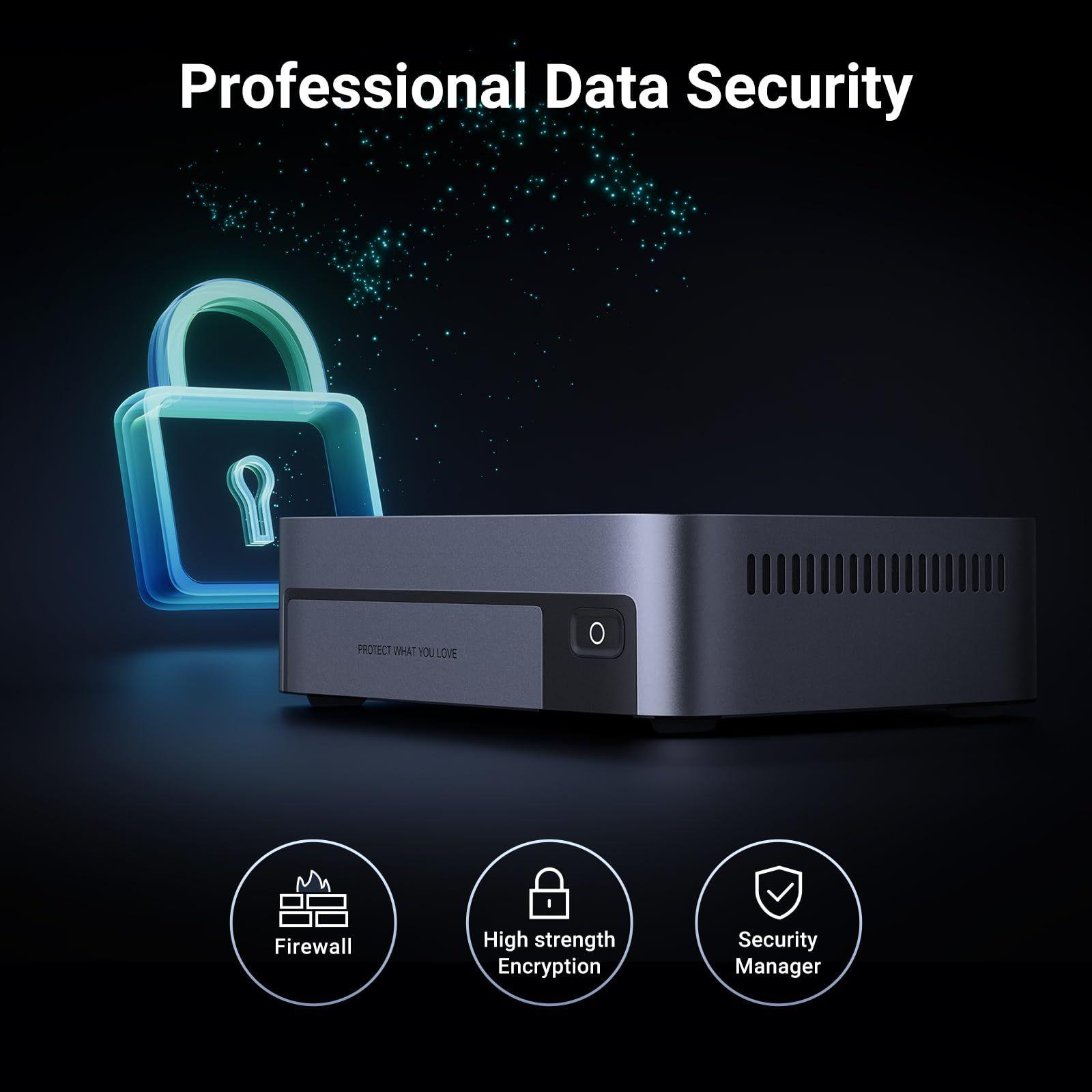 NAS UGREEN NASync DXP480T Plus (M.2 - 8 GB - 4 baias - Cinzento) — miniatura 8