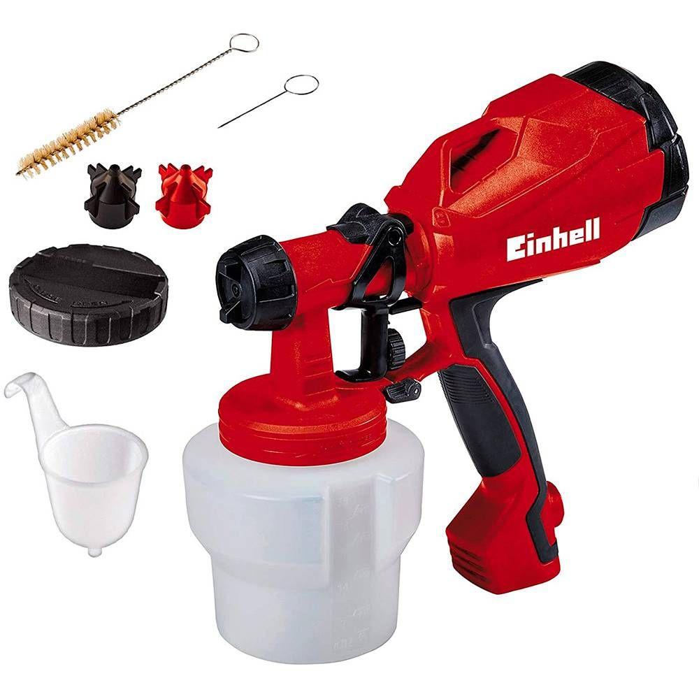 Pistola de Pintura EINHELL TC-SY 500 P (500 W - 220-240 V - Preto/Vermelho)