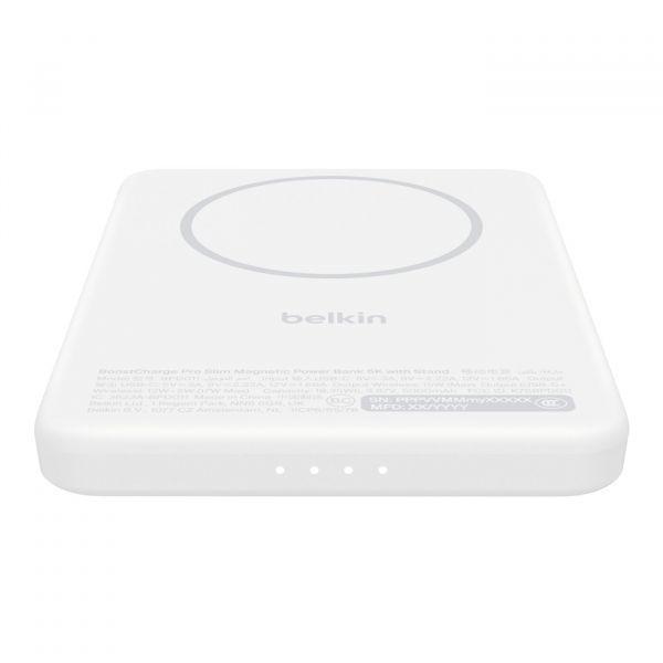 Powerbank BELKIN BoostCharge Slim Magnetic BPD011hqWH (5000 mAh - USB Type-C - Branco), miniatura 4
