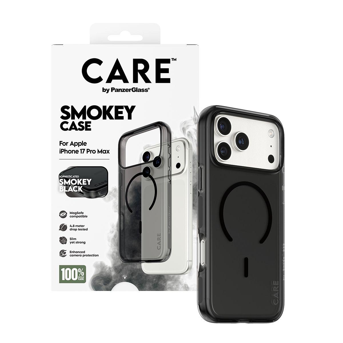 Capa PANZERGLASS CARE by Smokey MagSafe para iPhone 17 Pro Max/18 Pro Max (Apple - Preto) — miniatura 5