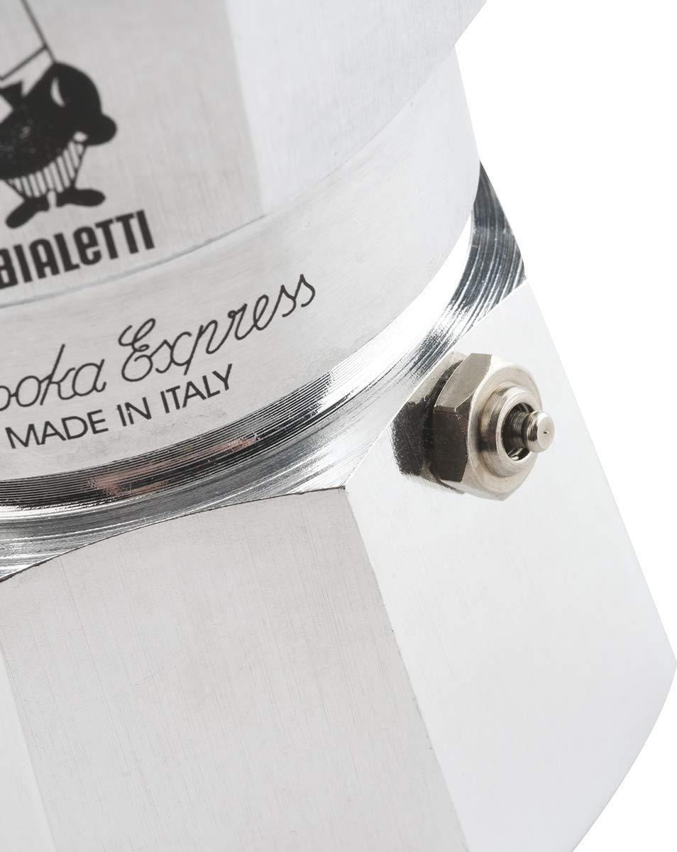 Cafeteira Italiana BIALETTI Moka Express 1T (Alumínio/Preto)