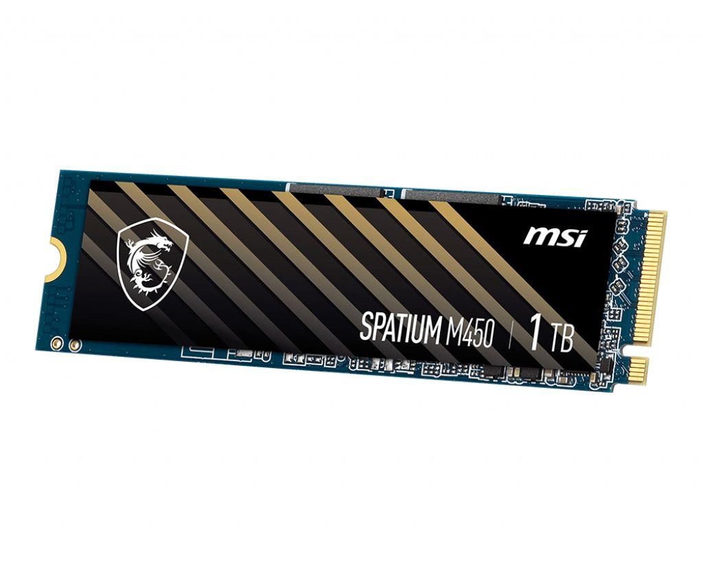 SSD MSI SPATIUM M450 (1 TB - M.2 2280 - PCI Express 4.0 NVMe) — miniatura 5