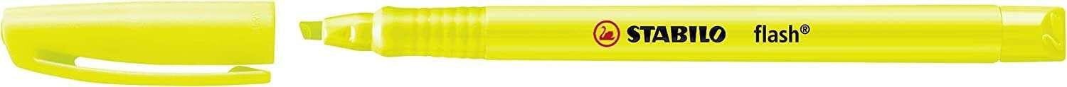 Marcador Fluorescente STABILO Flash 555/24 (Amarelo)