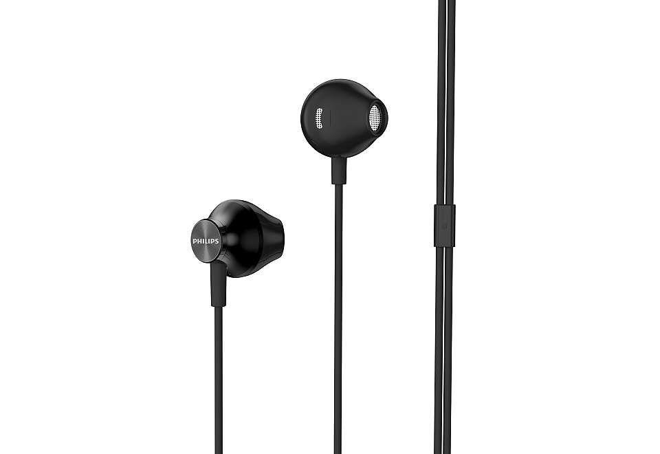 Auscultadores PHILIPS TAUE100BK/00 (Binaural - Com fios - Intra-aural - Preto), miniatura 3