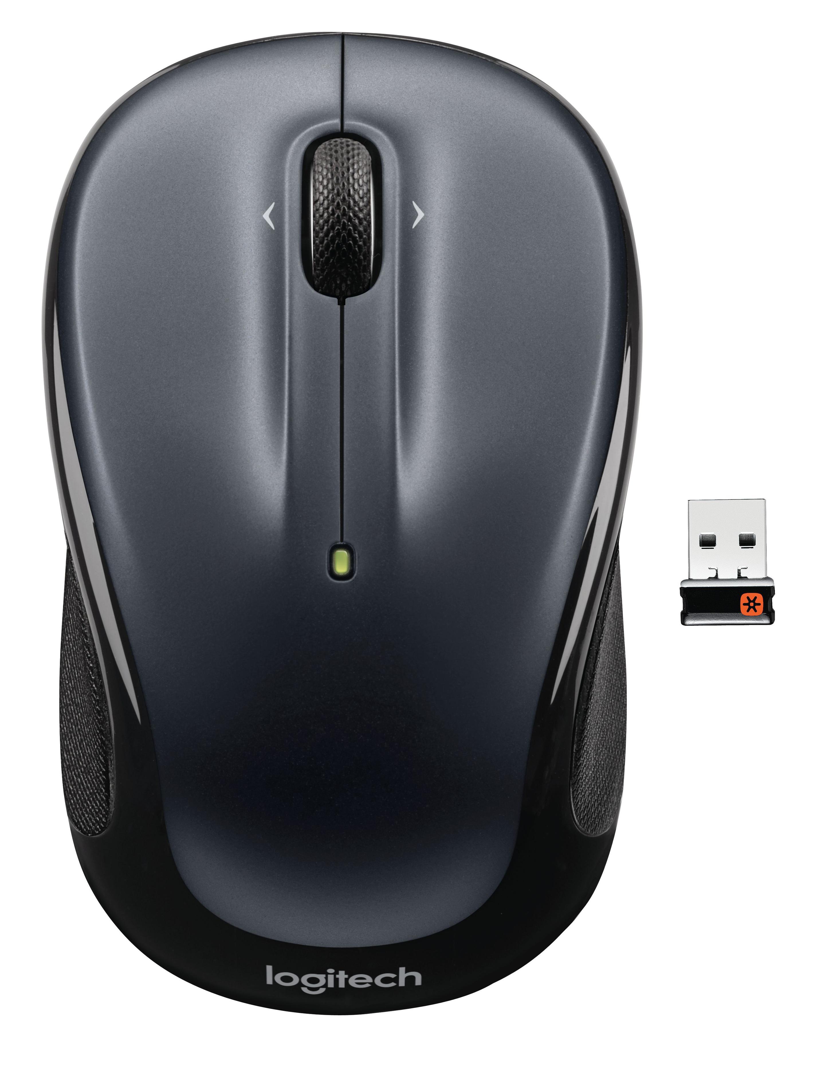 Rato LOGITECH M325 (Ambidestro - 1000 DPI - Ótico - Cinzento Escuro) — miniatura 2