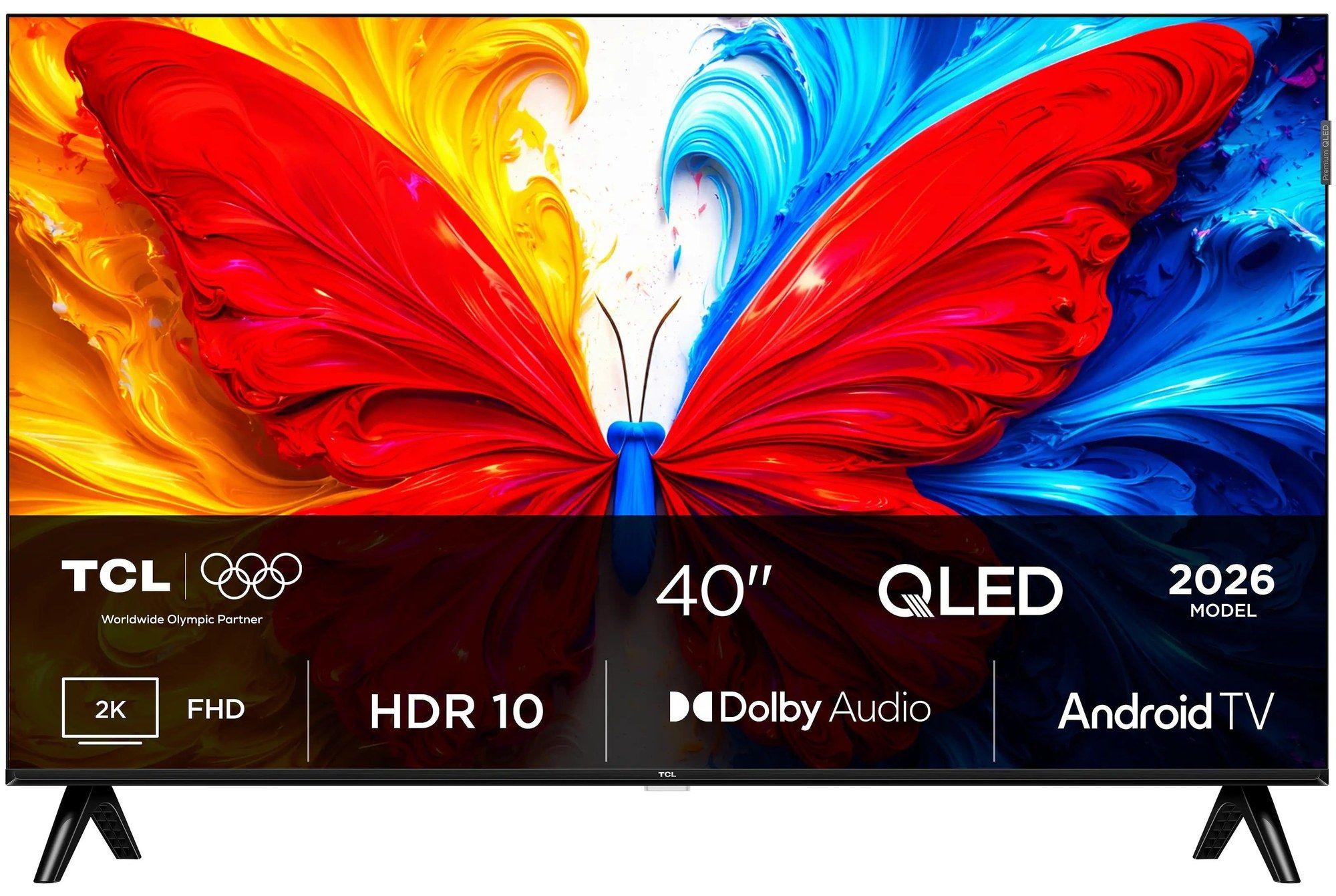 Televisão TCL TV 40S5L (40" - Full HD QLED - Preto)