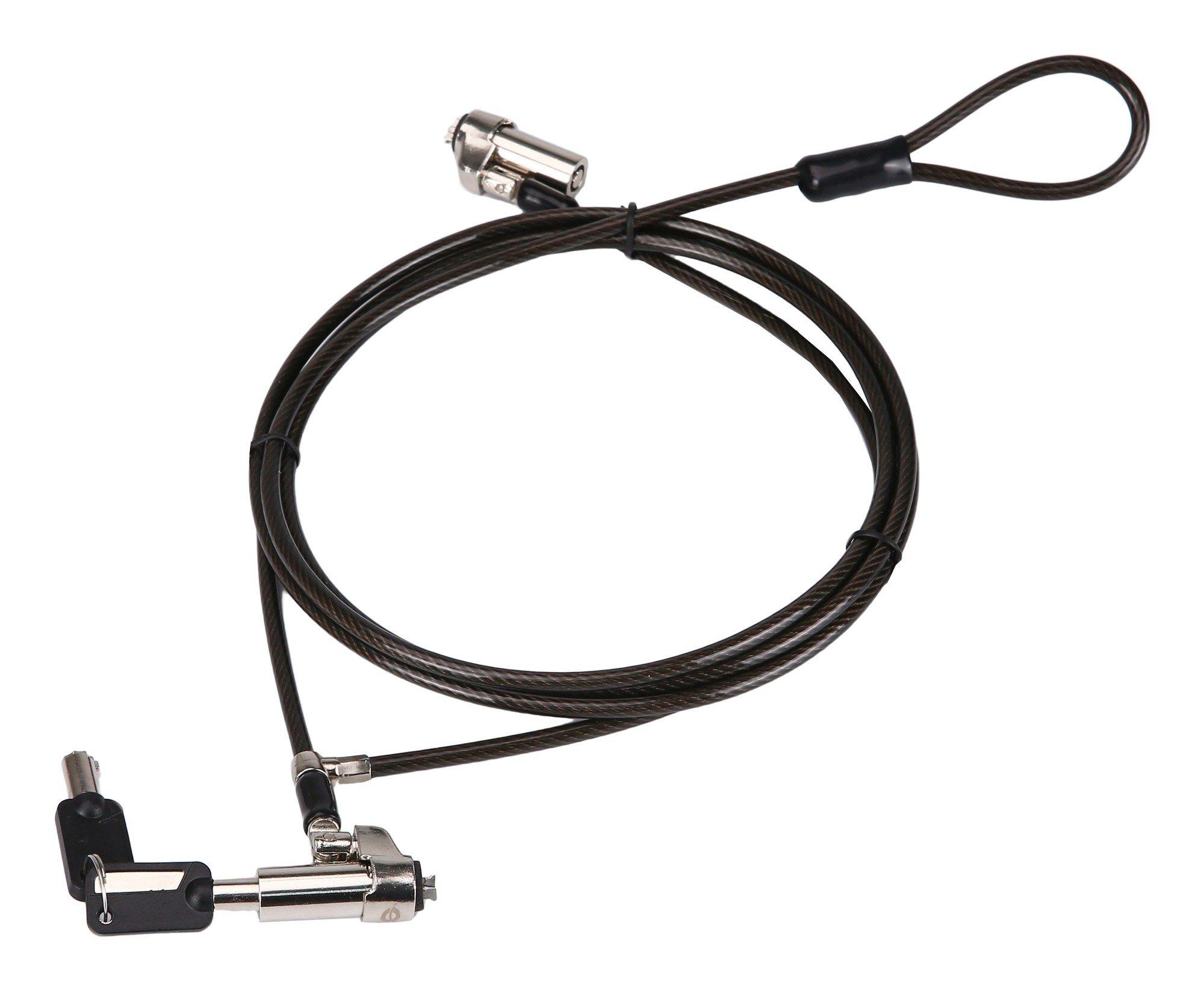 Cadeado Antirroubo CONCEPTRONIC CUSTODIO02BNTM (Computador portátil - 2 botões - Nano - Preto)