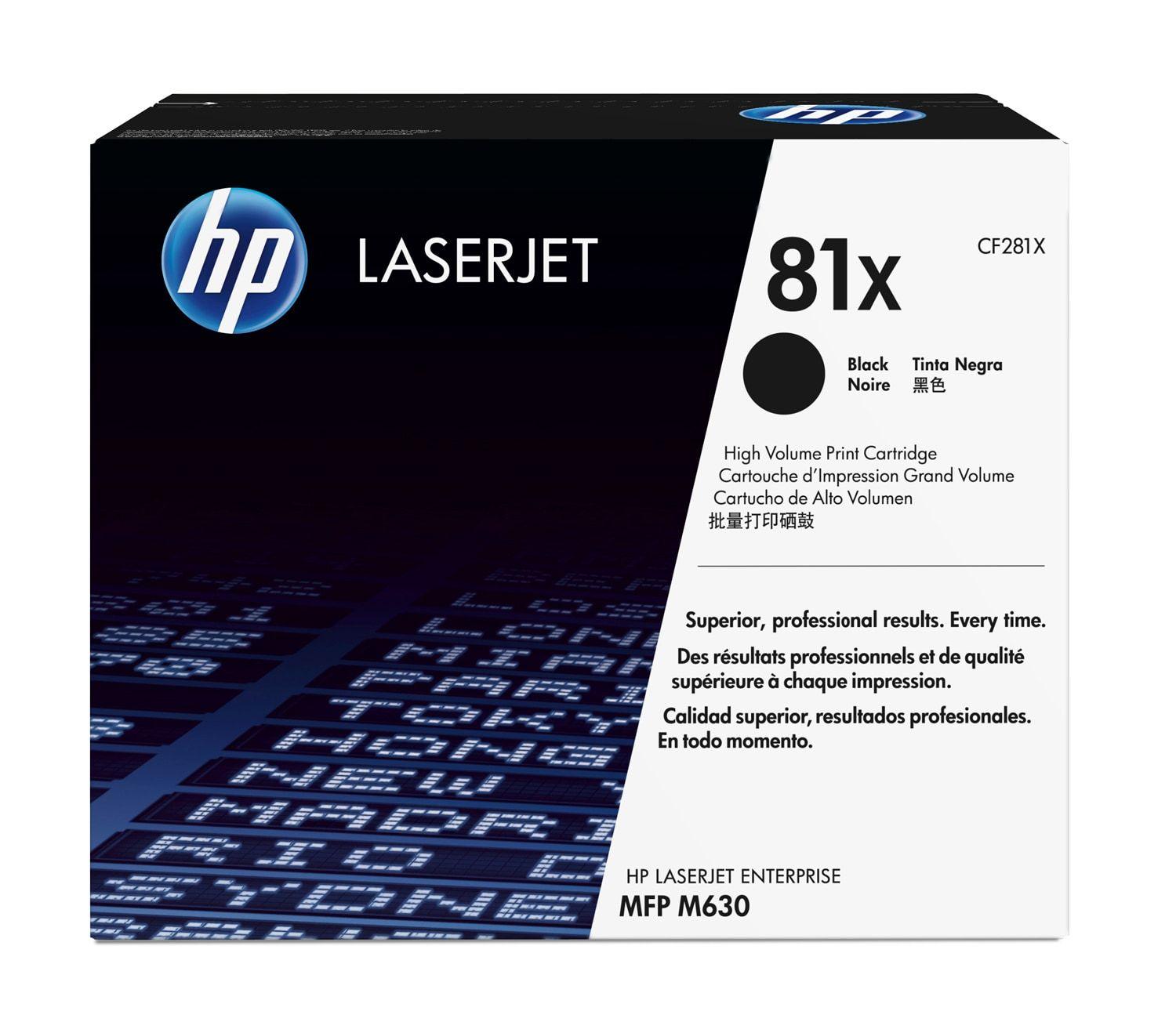 Toner HP CF281X (25000 páginas - Preto)