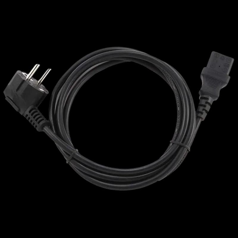 Cabo de Alimentação GEMBIRD PC-186 (1,8 m - Acoplador C14 - CEE7/4 - Preto), miniatura 5