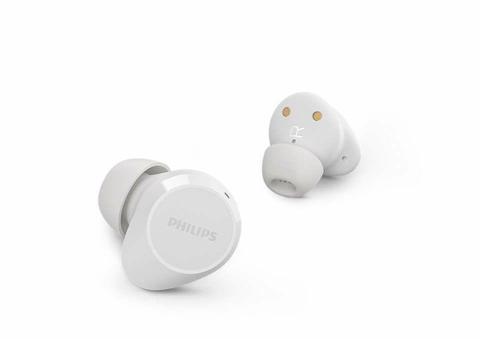 Auscultadores PHILIPS TAT1209WT/00 (Binaural - True Wireless Stereo - Intra-aural - Branco), miniatura 2