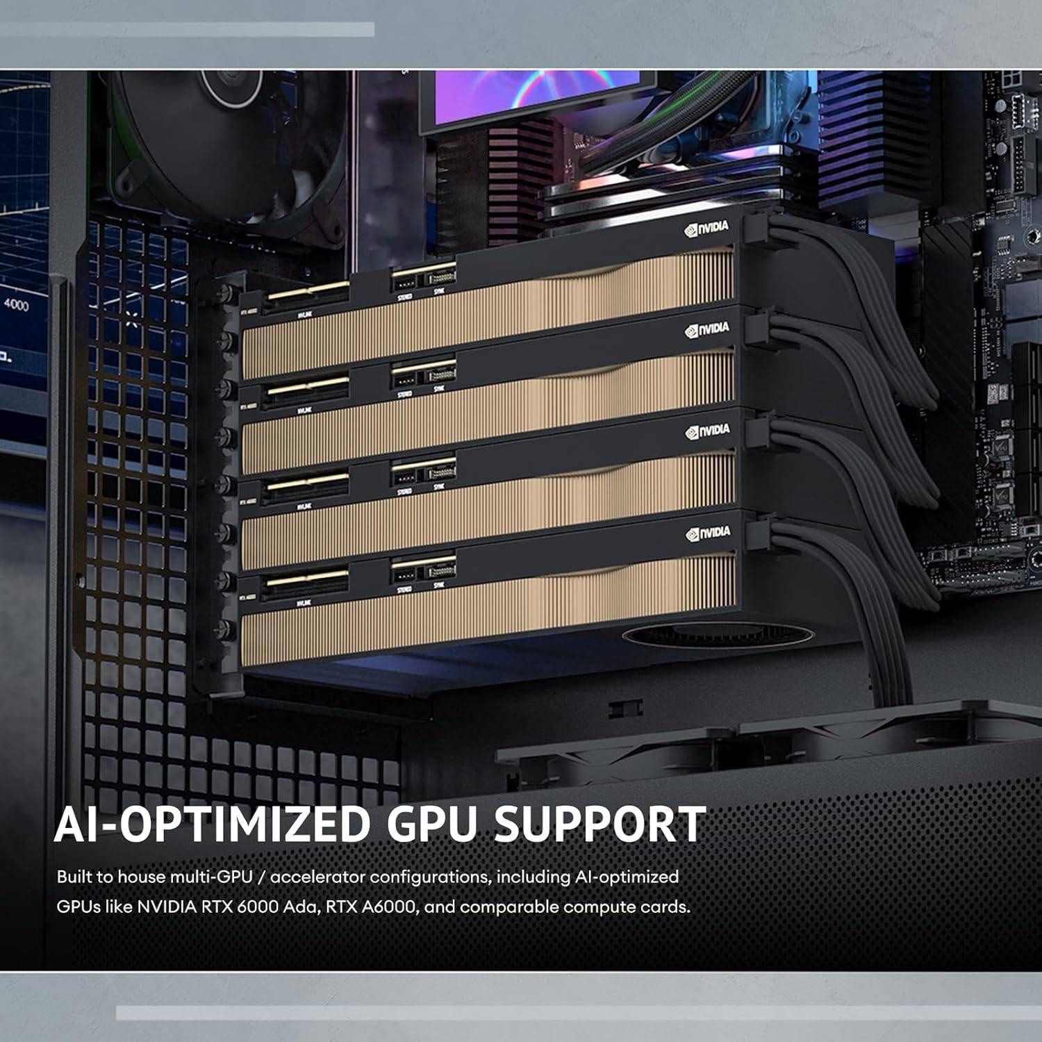 Caixa PC ANTEC 900 (ATX, E-ATX, SSI CEB, SSI EEB - Full Tower - SSI-EEB - Preto) — miniatura 4