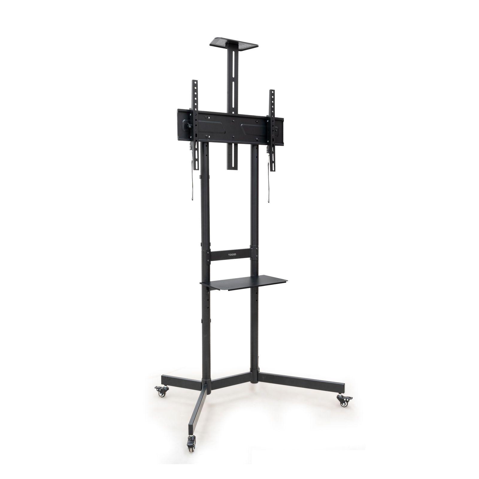 Suporte de Chão TV TOOQ FS1151M-B (100 x 100-600 x 400 mm - 600 x 400 mm - 100 x 100 mm - Preto)