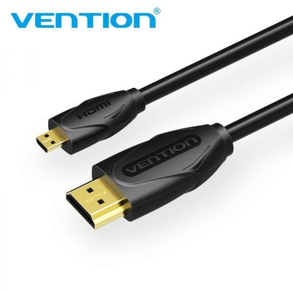 Cabo HDMI VENTION VAA-D03-B300 (3 m - HDMI Tipo A - HDMI Tipo D - Preto), miniatura 2