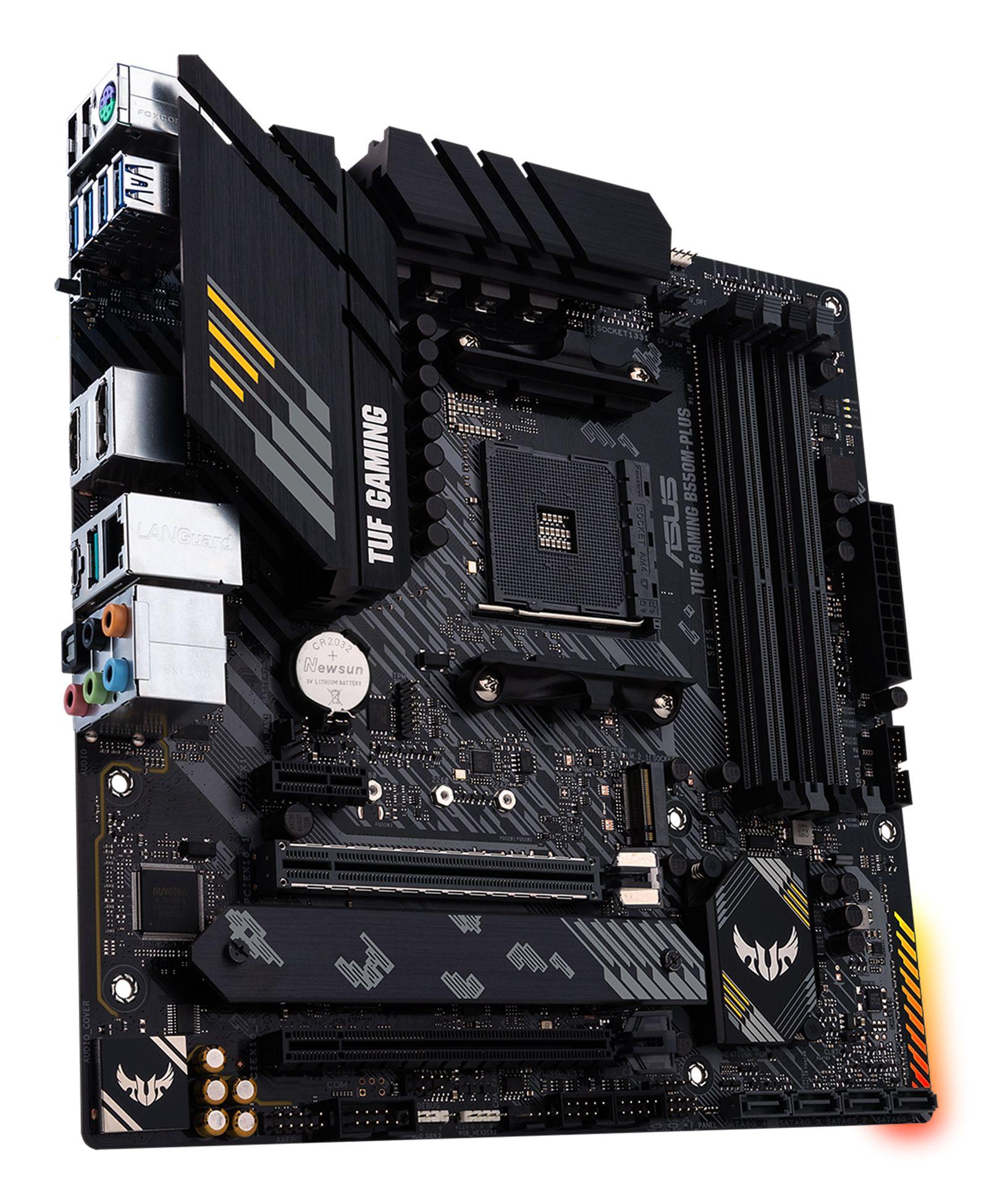 Motherboard ASUS TUF Gaming B550M-PLUS (AM4 - AMD Ryzen 3000 Series - micro ATX - Preto), miniatura 2
