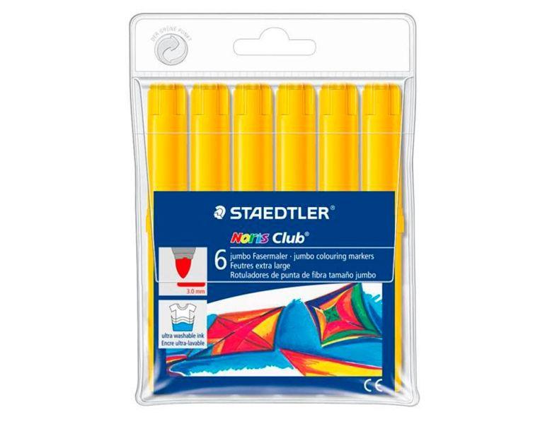 Rotuladores STAEDTLER Noris Jumbo 340 (Ponta de fibra 3 mm)