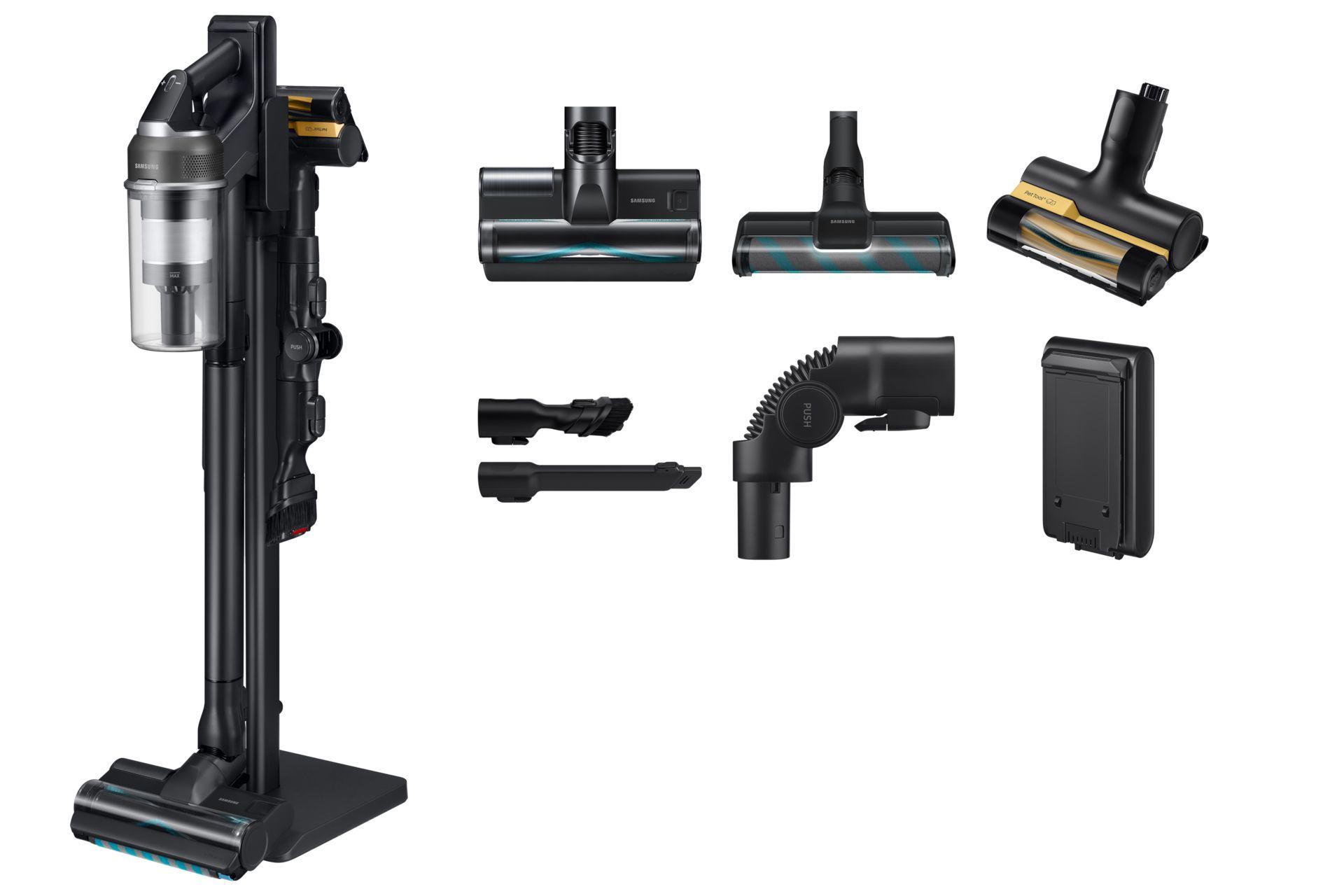 Aspirador Vertical SAMSUNG Jet 95S CompleteClean VS70H28HFC/WD (Altura 93 cm - Preto), miniatura 2