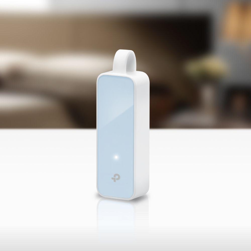Adaptador de Rede TP-LINK UE200 (PC/Laptop - Branco e Azul) — miniatura 7