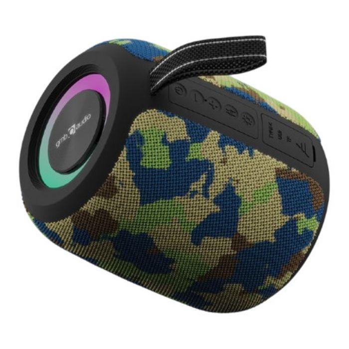 Coluna Portátil GEMBIRD SPK-BT-LED-05-CM (8 W - USB Type-C - Camuflagem), miniatura 3