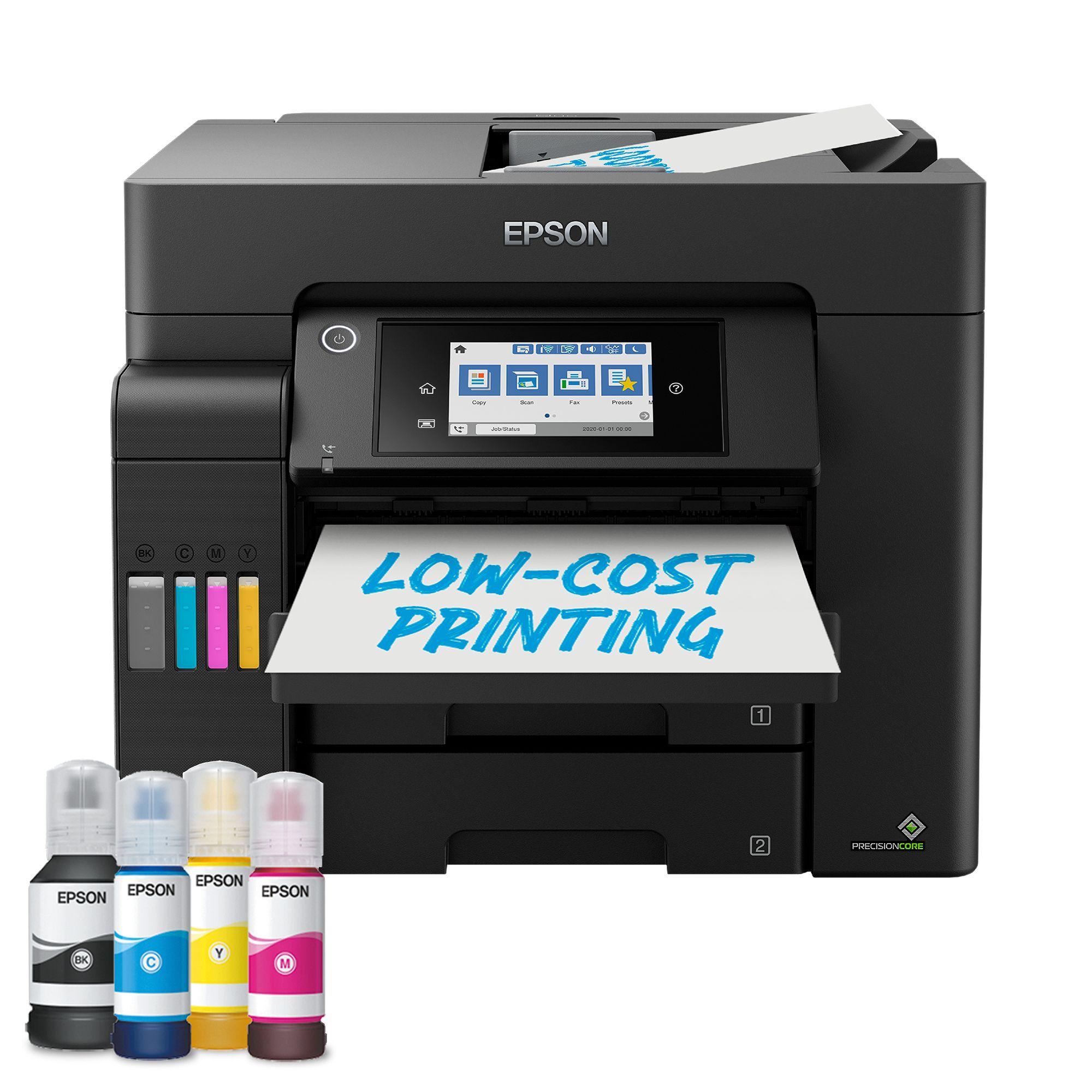 Impressora Multifunções EPSON EcoTank ET-5805 (A4 - Impressão a cores - 550 folhas - Preto)