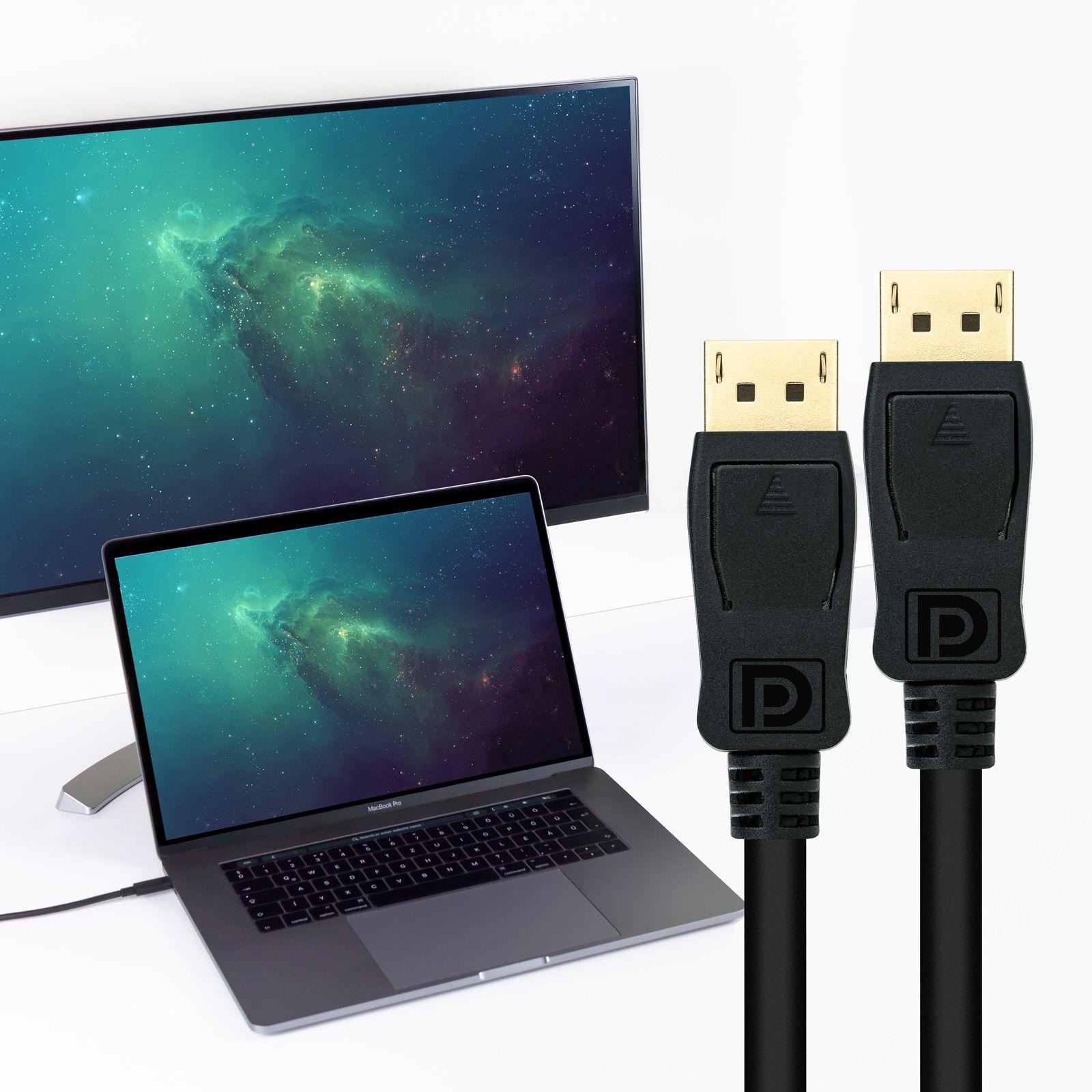 Cabo DisplayPort NANOCABLE 10.15.2600 (0,5 m - Preto) — miniatura 5