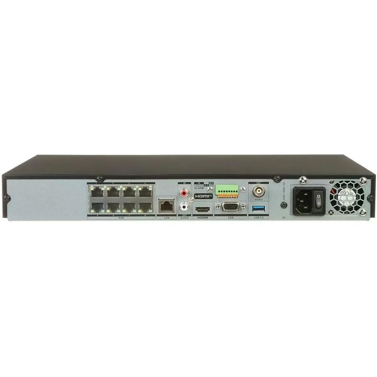 Gravador NVR IP HIKVISION DS-7608NXI-I2/8P/S(E) (8 canais - 8 portas PoE - 80 Mbps - Preto), miniatura 5