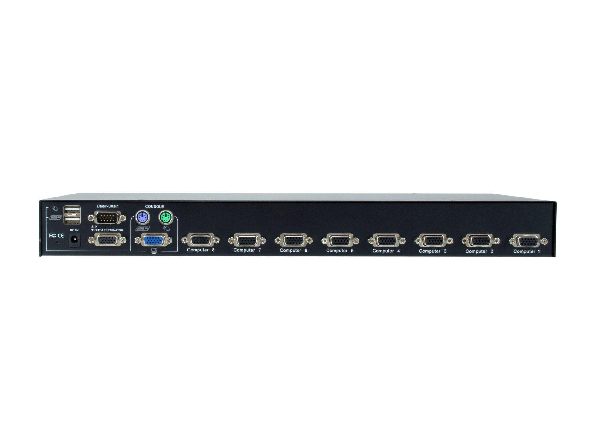 Switch KVM LEVELONE KVM-3208 (Preto) — miniatura 3