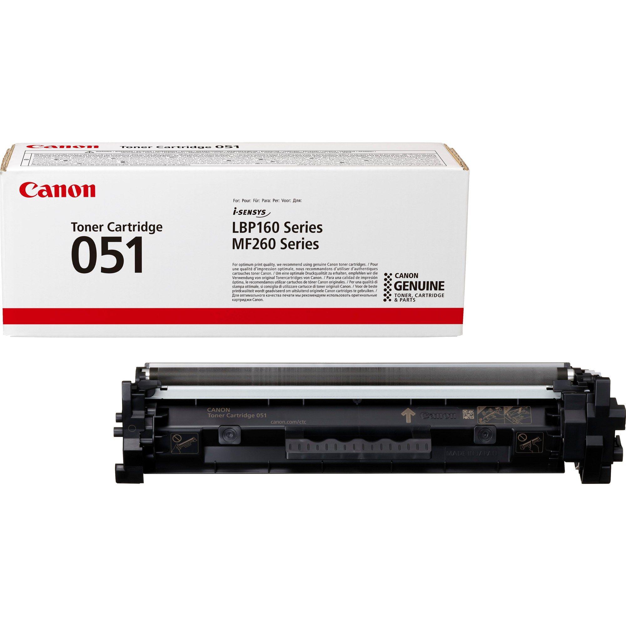 Toner CANON 051 (1700 páginas - Preto)